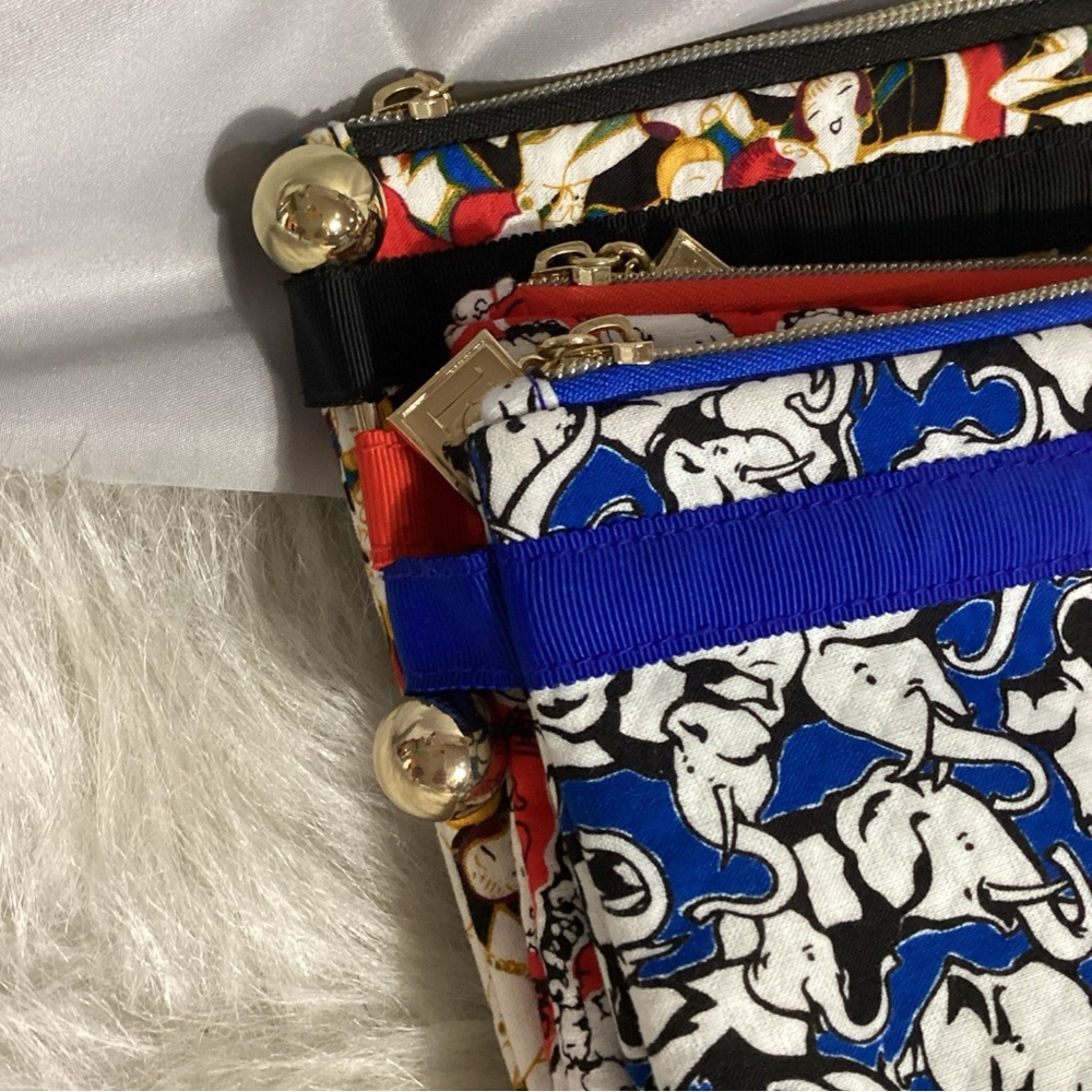 SOLD…….NWOT Nieman Marcus/ Target/ Carolina Herrera 3pc Quilted Travel Bags - Picture 14 of 15